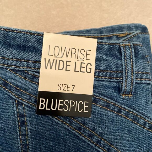 Bluespice low rise wide leg jeans sz 7 - Picture 13 of 13